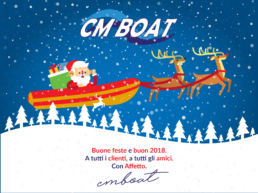 Auguri Natale CM Boat 2018 Gommoni Riparazione Gommoni